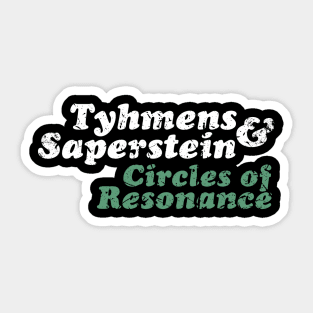 Tyhmens and Saperstein - Musical Duo - Tomorrowland Festival - Boom, Belgium 2017 Sticker